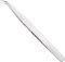 The Beadsmith Bead and Pearl Knotting Tweezer – Bent Fine Tips – Made of Stainless Steel – Precision Tool for Crafting and Jewelry Making